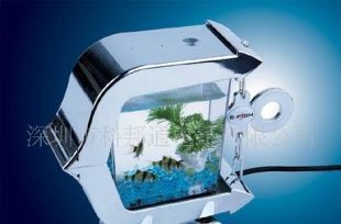辦公室里的水族樂園 供應迷你魚缸與USB辦公魚缸解決方案